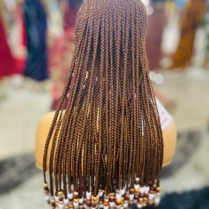 Beaded Conrow box braid