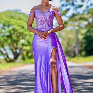 Indigo Formal Ball Gown