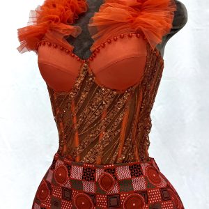 Royal Makoti Isishweshwe Dress