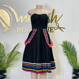 Black Striped Xhosa Traditional