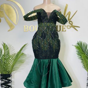 Traditional Emerald Dress